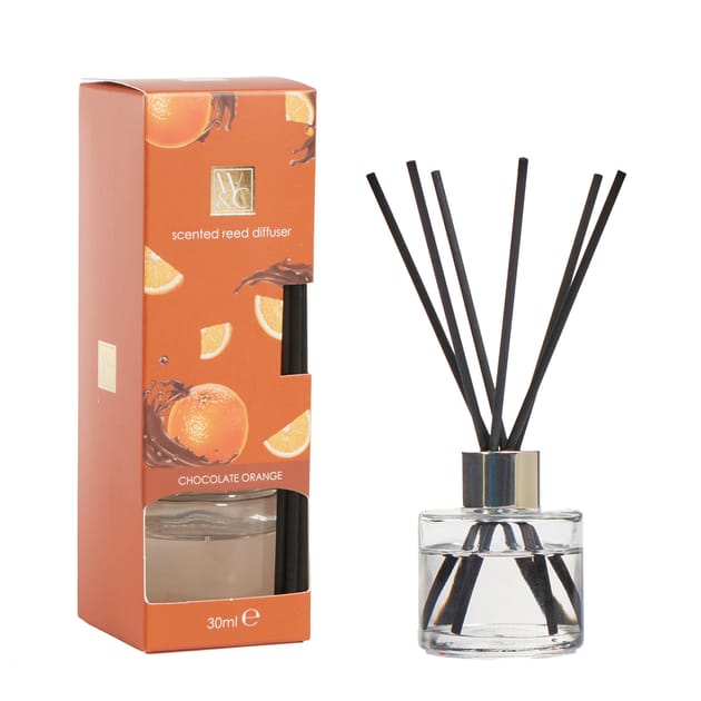 Wickford & Co Scented Reed Diffuser 30ml - Chocolate Orange | Home Bargains