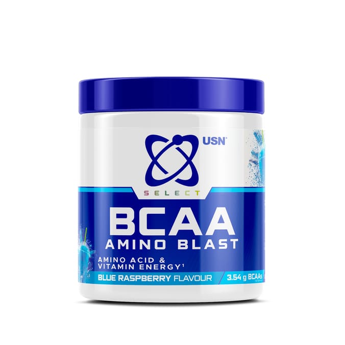USN Select BCAA Amino Blast 200g - Blue Raspberry