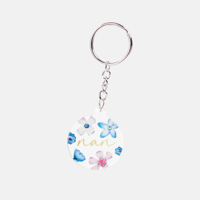 Mother's Day Floral Nan Keyring