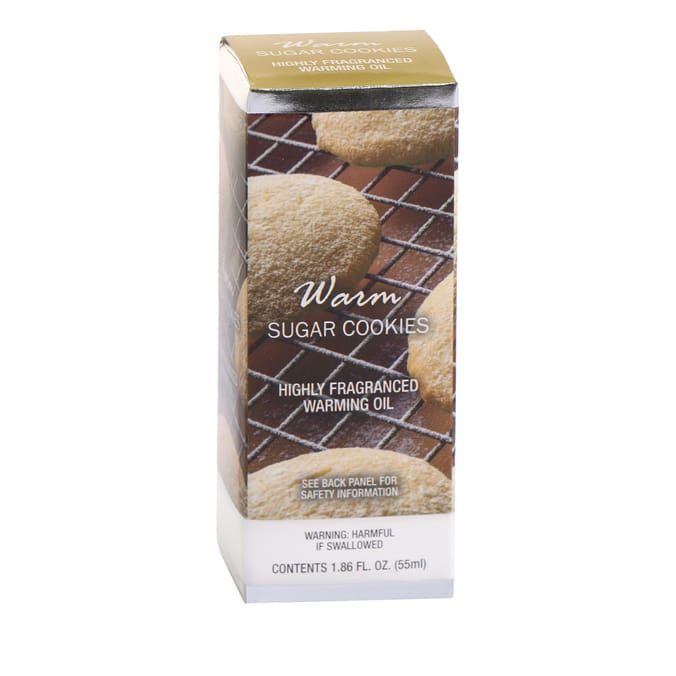 Highly Fragranced Warming Oil 55ml - Warm Sugar Cookies