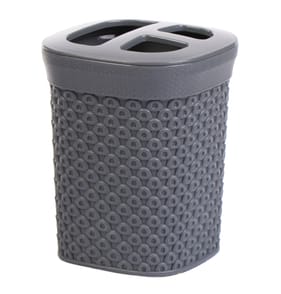 Diamond Toothbrush Holder - Dark Grey