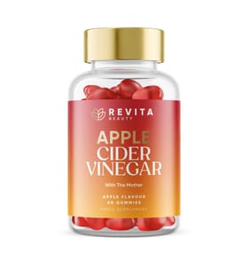 Revita Beauty Apple Cider Vinegar With The Mother 60 Gummies - Apple Flavour