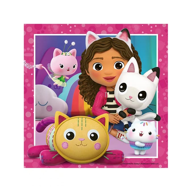 Ravensburger 3x49 Piece Puzzle - Gabby's Dollhouse