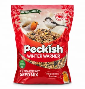 Peckish Winter Warmer Extra Energy Bird Seed Mix 1kg