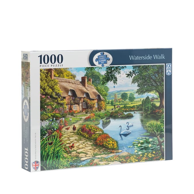 1000 Piece Puzzle - Waterside Walk