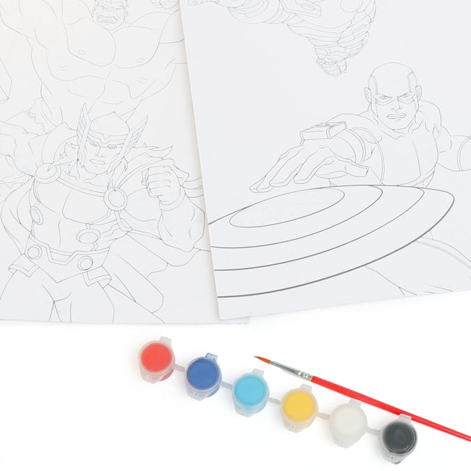 Marvel Avengers Paint By Numbers
