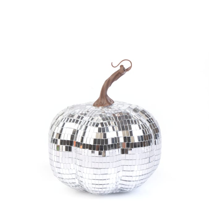 Spooky Disco Pumpkin - Silver