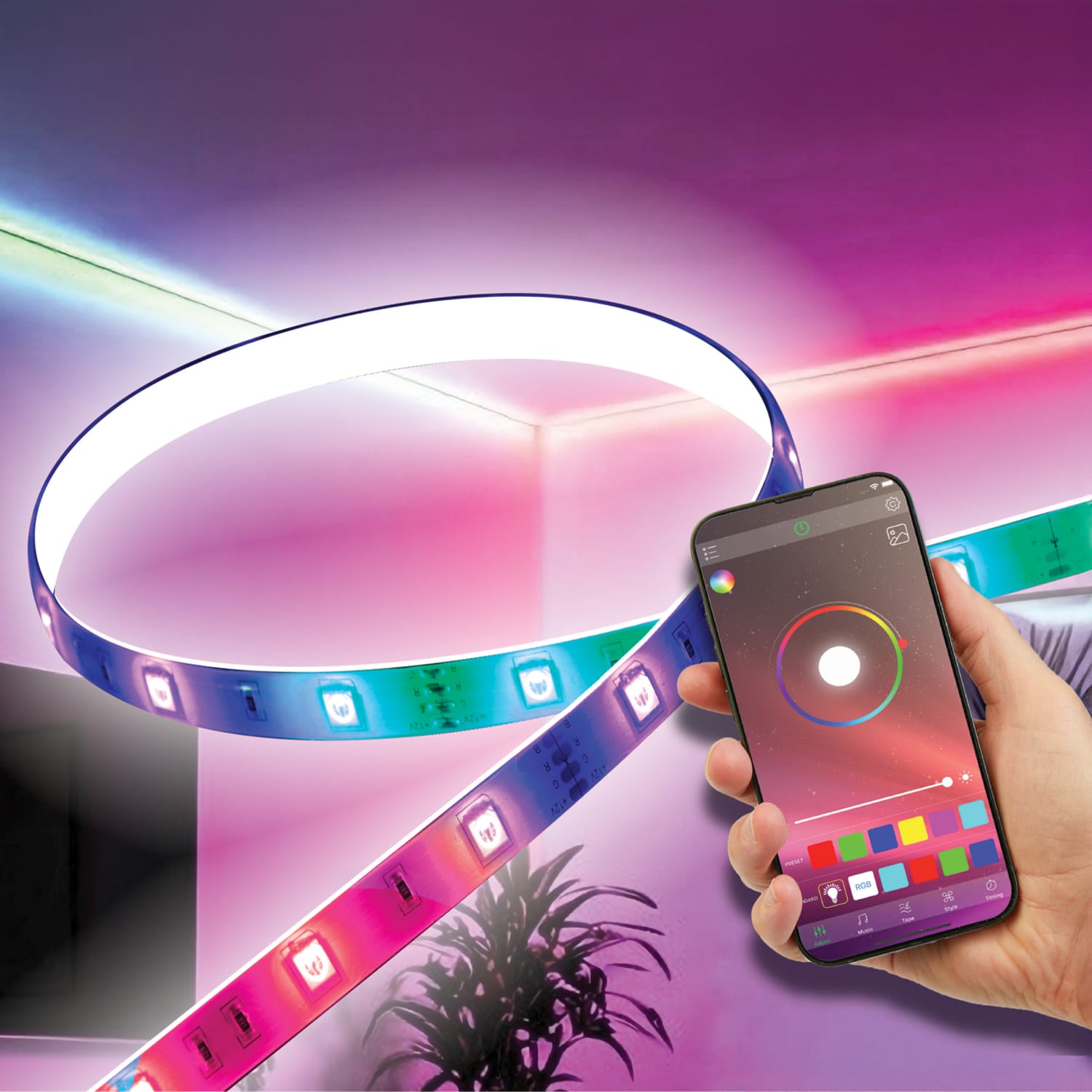 Equatech LED Strip Lights 5m | Home Bargains