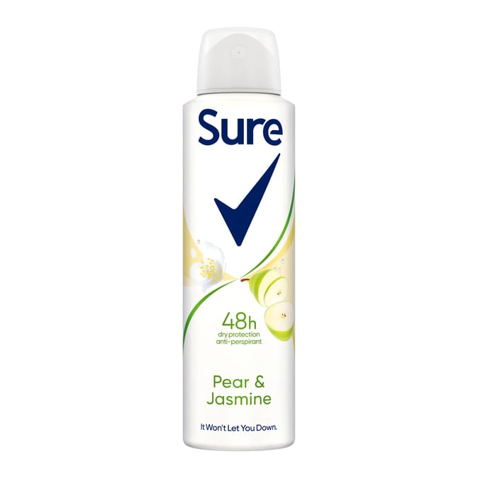 Sure Pear & Jasmine Anti-Perspirant Deodorant 150ml