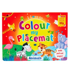 Colour My Placemat - Animals 
