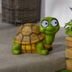  Firefly Novelty Tortoise With Animated LED Eyes Solar Light
