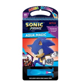 Sonic Prime Aqua Magic Water Colouring Book