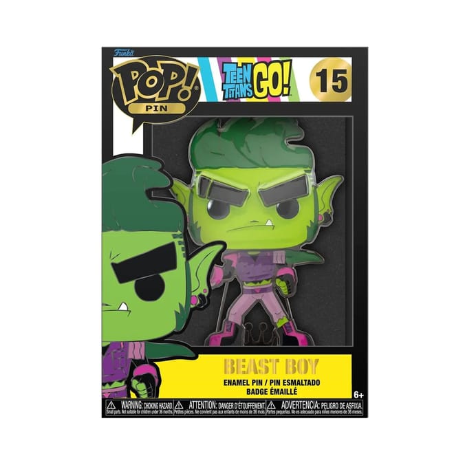 Pop Pin Teen Titans Go! Beast Boy