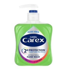 Carex Aloe Vera Antibacterial Hand Wash 250ml