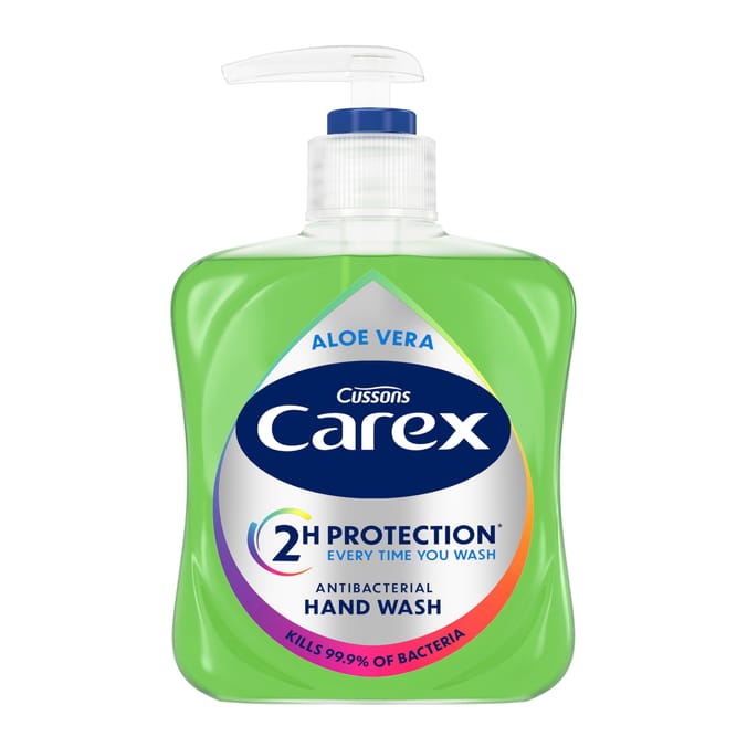 Carex Aloe Vera Antibacterial Hand Wash 250ml