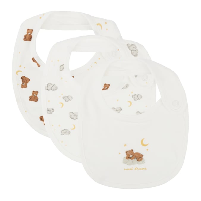 Pure Baby Bibs 3 Pack