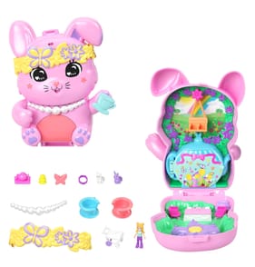  Polly Pocket Pocket World Dolls and Playset - Tea Party Bunny JCR40
