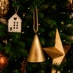 Winter Luxe Hanging Bell Decoration