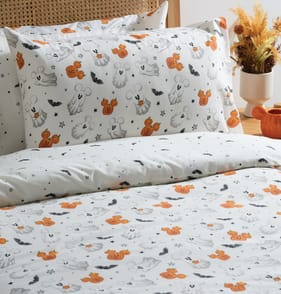 Mickey And Friends Halloween Duvet Set