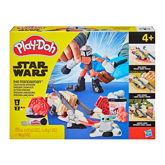 Play-Doh Star Wars The Mandalorian Launching Speeder Playset