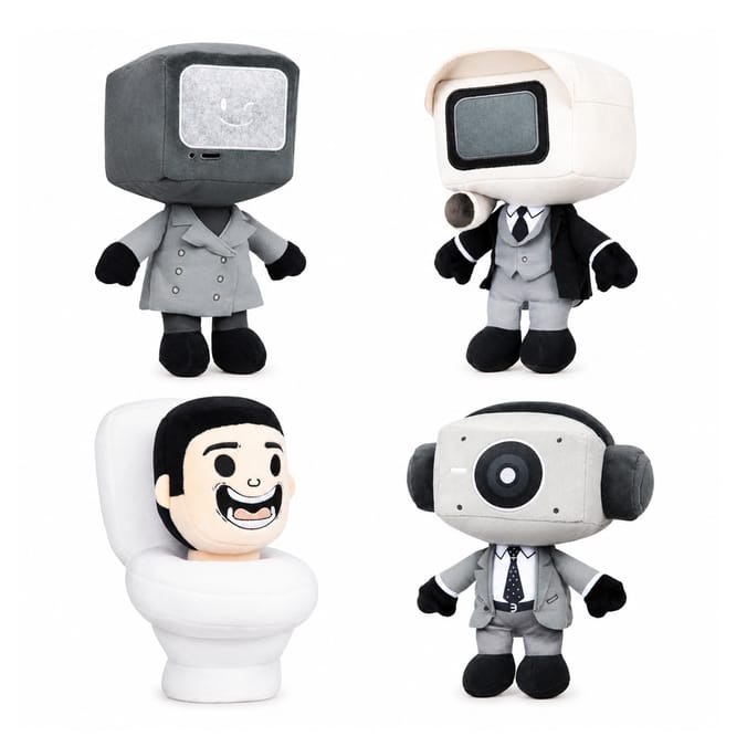 Skibidi Toilet Mystery Plush - Series 1