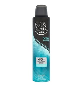Soft & Gentle Men Ocean Breeze Anti-Perspirant Deodorant 250ml