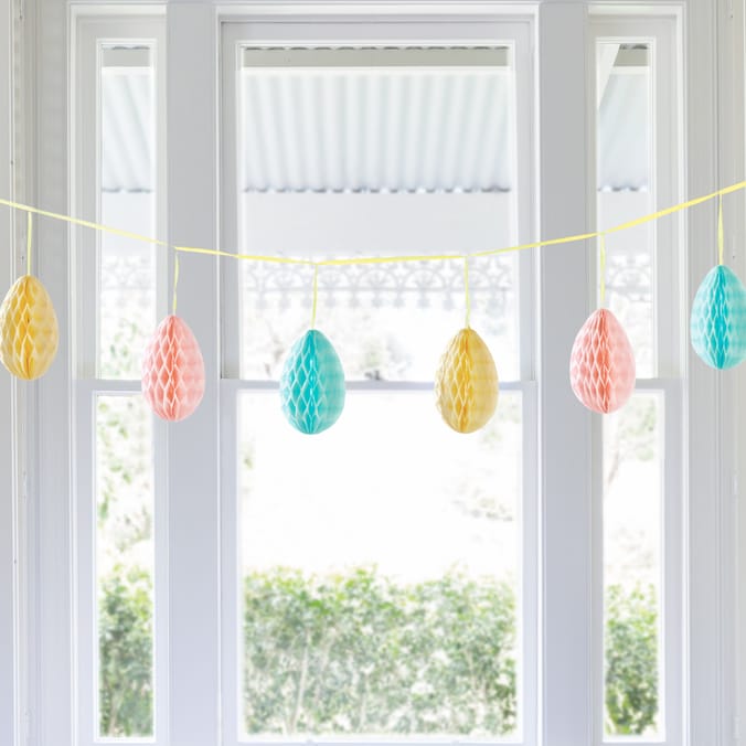 Easter Honeycomb Bunting