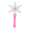 Let's Play Flashing LED Snowflake Wand - Pink