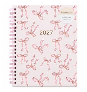 Stationery Store A5 Diary 2027 - Bows