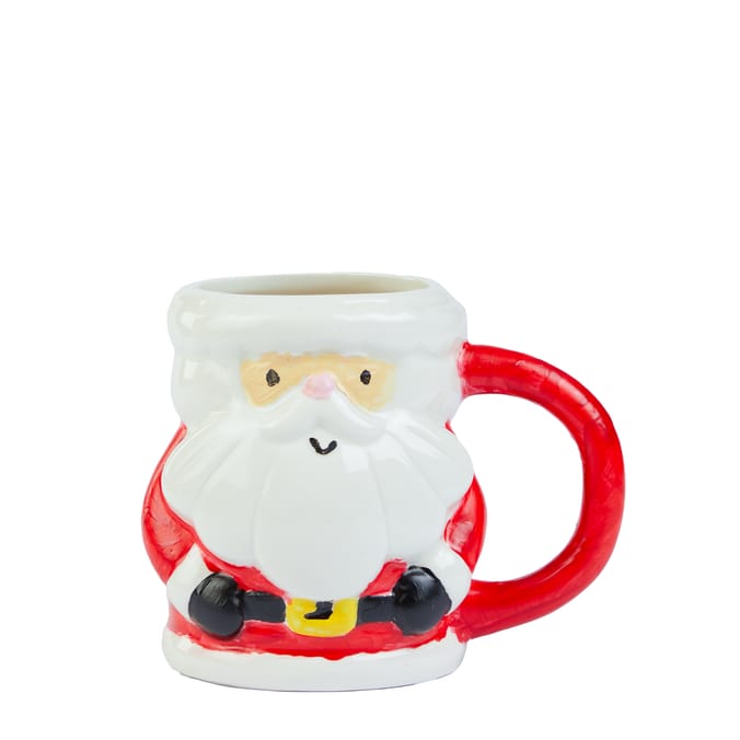 Sleigh Bells Paint Your Own Santa Mug