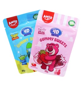 Amos 4D Gummy Sweets 65g - Toy Story Aliens/ Lotso Assorted