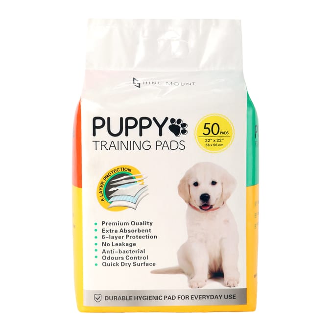 Shine Mount Puppy Training Pads 50 Pack