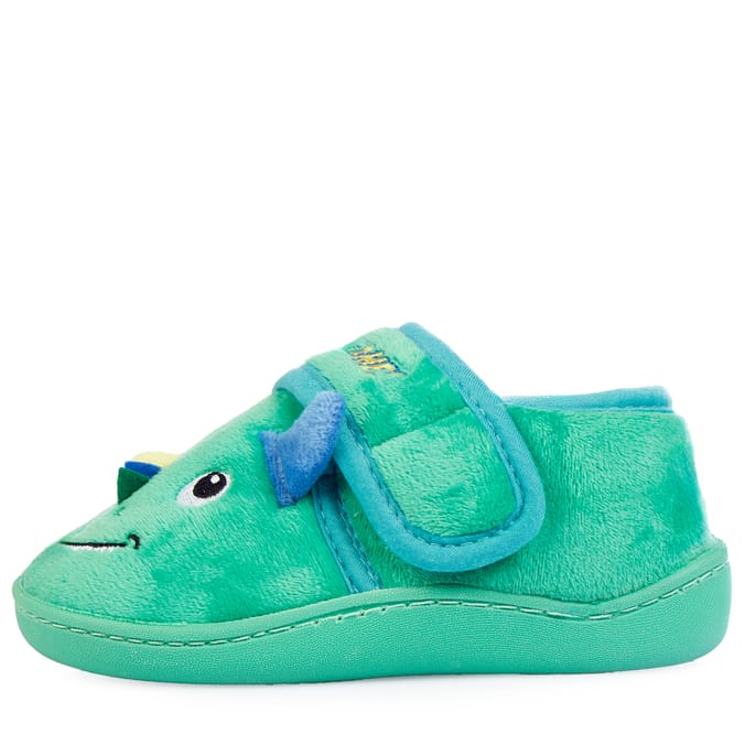 Pure Baby Baby Boy Velcro Slippers