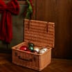 Festive Feeling North Pole Willow Basket