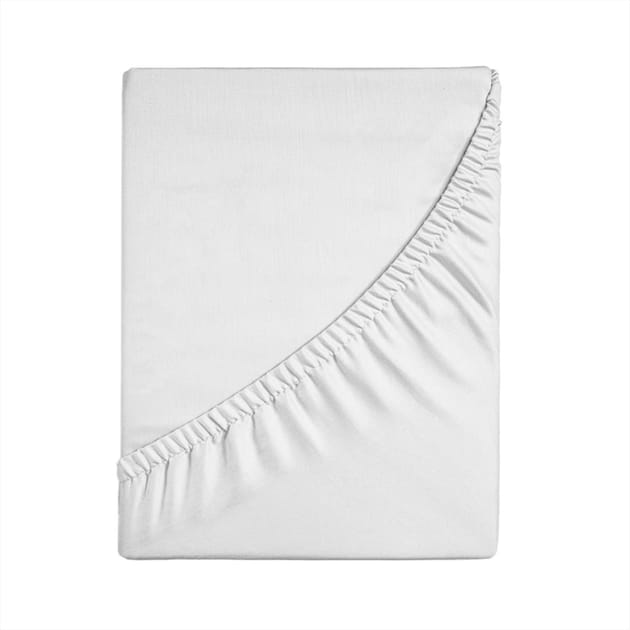 The Threadery 200 Thread Count Deep Fitted Cotton Percale Sheet Home