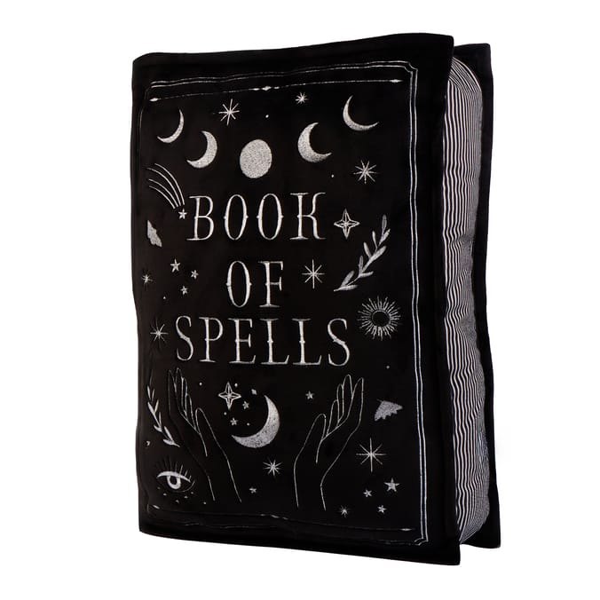Mystic Midnight Book Of Spells Cushion 