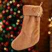 Winter Luxe Faux Fur Stocking