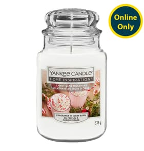 Yankee Candle Home Inspirations Large Jar 538g - Candy Cane Milkshake