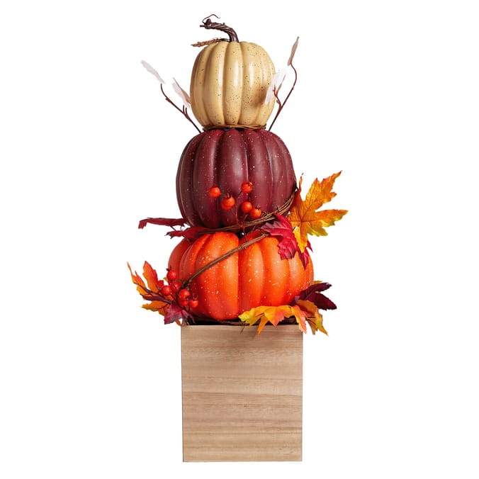 The Lifestyle Edit Harvest XL Stacking Pumpkins