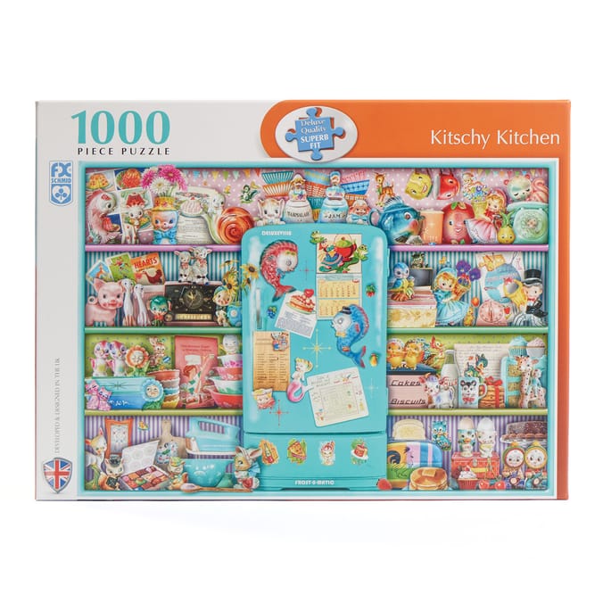 1000 Piece Puzzle - Kitschy Kitchen