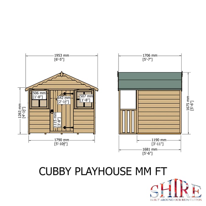 Shire Cubby Playhouse