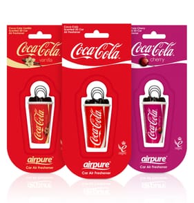 Airpure Coca-Cola Air Freshener Assorted 