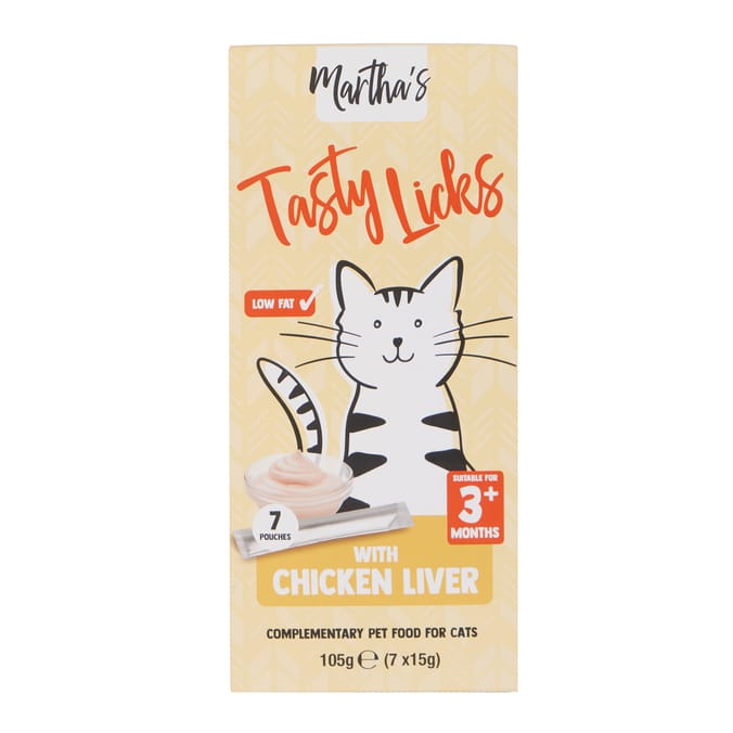 Martha's Tasty Licks 105g - Chicken Liver