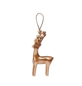 Winter Luxe Hanging Gold Reindeer