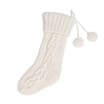 Winter Charm Christmas Chunky Knit Stocking