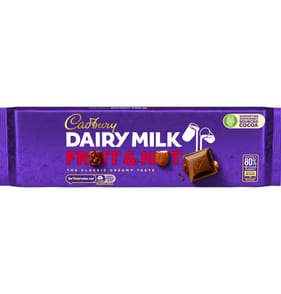Cadbury Dairy Milk Fruit And Nut Chocolate 280g