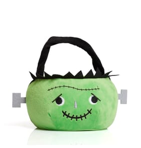 Hallow Scream Halloween Plush Bucket - Frankenstein