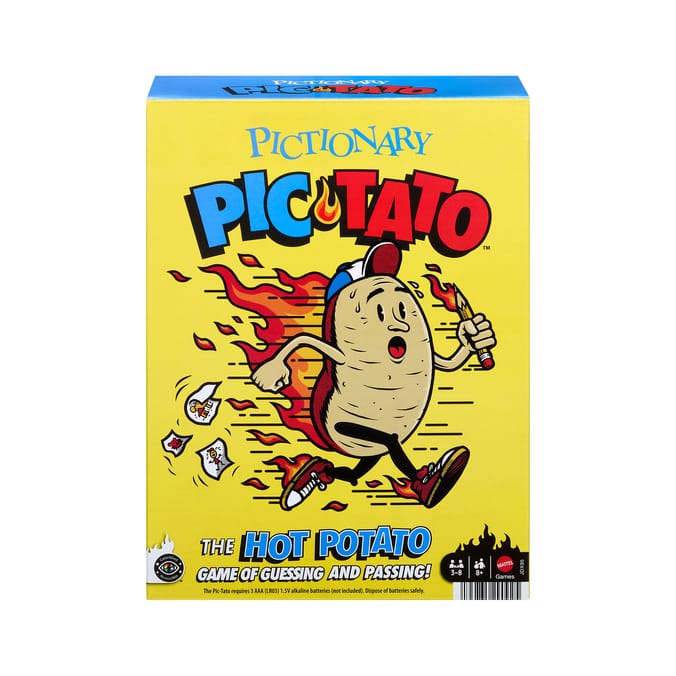 Pictionary Pic-Tato Hot Potato Game