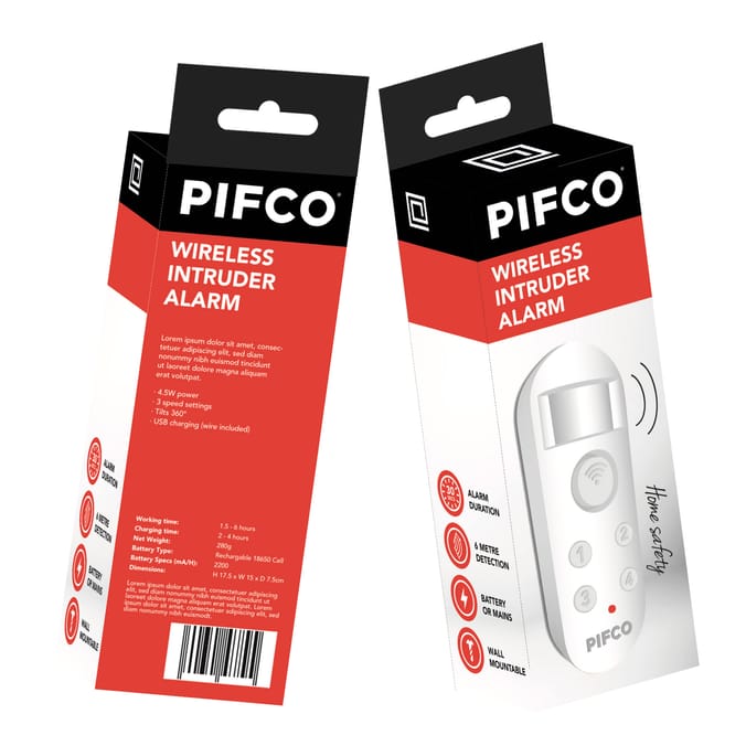Pifco Wireless Intruder Alarm