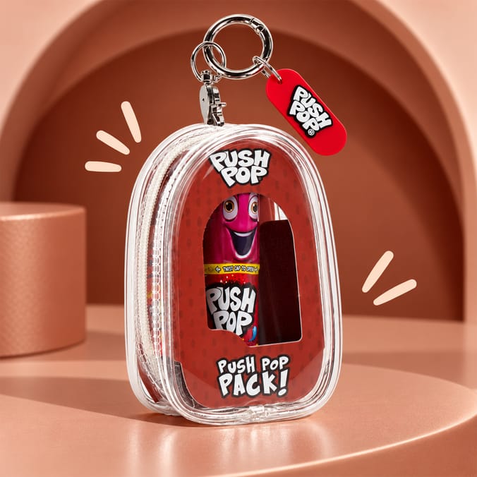 Cola Push Pop Backpack Keychain